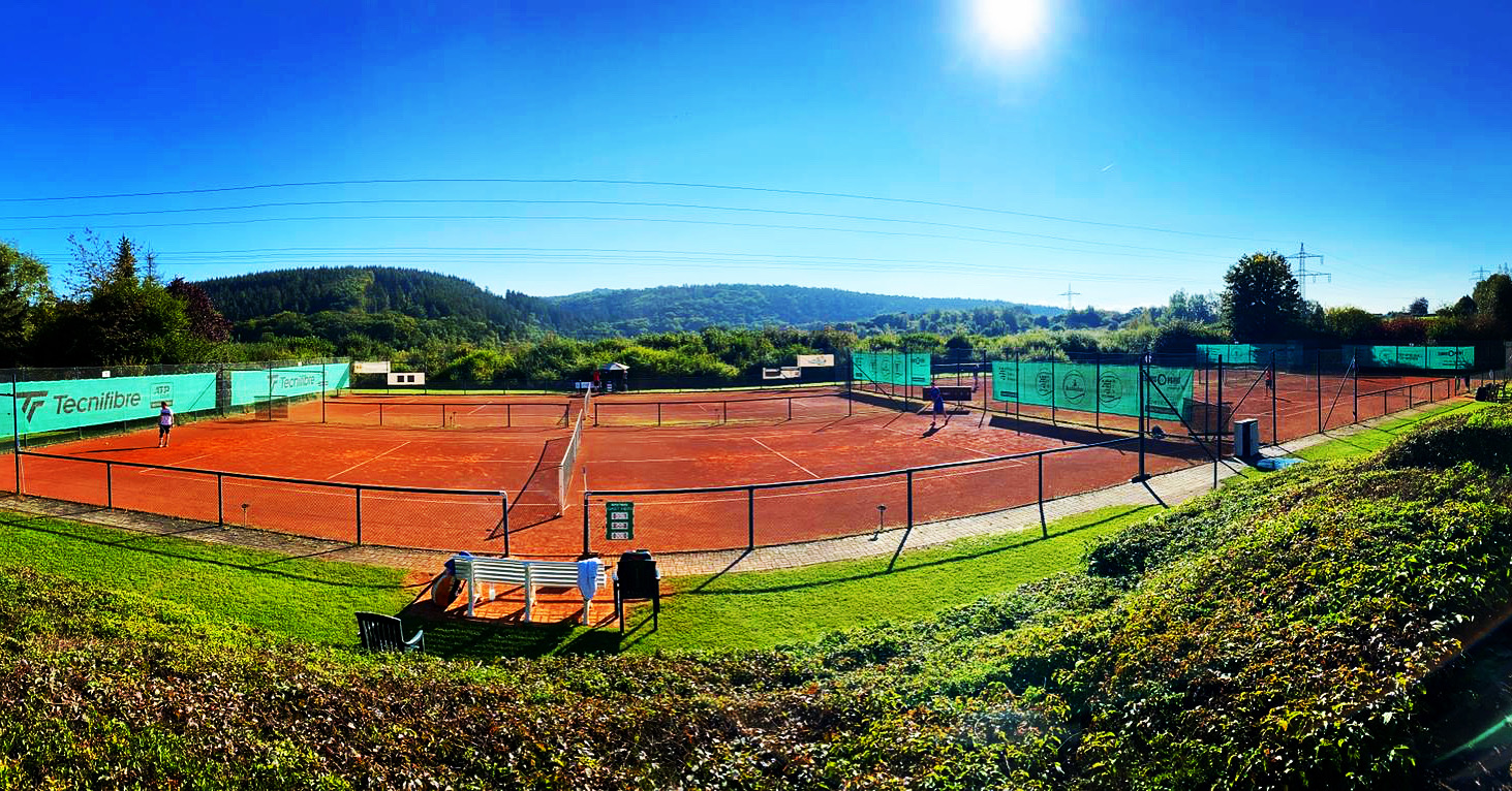 Tennisplätze Panorama